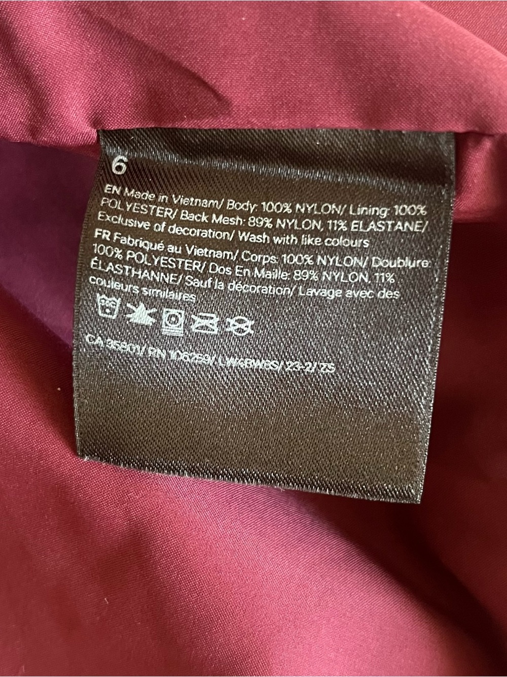 Lululemon Always Effortless Jacket Size 6 Wine Berry - Picture 14 of 14